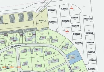 Stavební pozemek 804 m² pro výstavbu RD. - 2