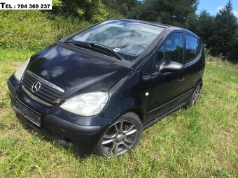 // Mercedes A 170 CDI, w168, 66kw, r.v.2000 //DÍLY - 2