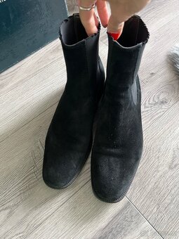 Pánské kožené boty Tommy Hilfiger - 2
