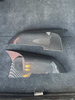 Kryty zrcátek Carbon BMW - F10/F11 - faceliftem - - 2