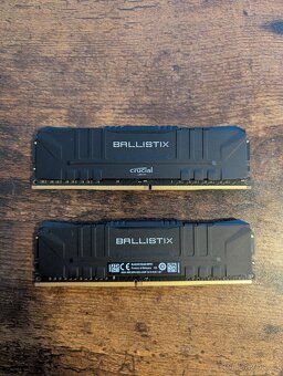 Crucial 16GB KIT DDR4 3200MHz CL16 Ballistix Black - 2