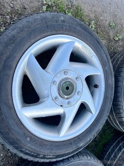 Alu disky 4x100 r15 aluett kompletní sada - 2