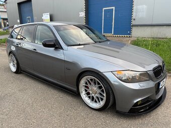 BMW E91 335D M57, 2009 LCI, Stage 3, Eibach, Servisovaný vůz - 2