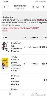 Posilovací věž insportline PHANTOM - 2