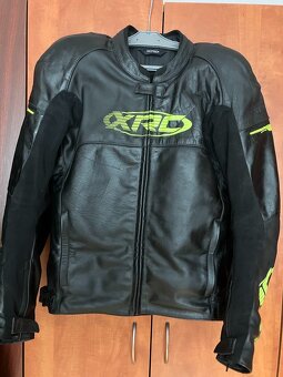 XRC Grans men jacket blk/fluo a XRC GLET men leather pants - 2