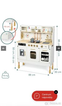 Dřevěná dětská kuchyňka XXL - 2