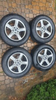 Jeep 4x al kola 5x127 18 + pneu zimní 265/60 R18 - 2