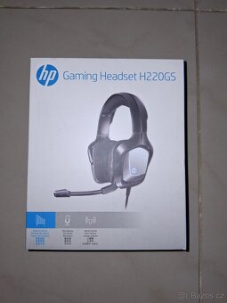 sluchátka HP H220gs gaming - 2