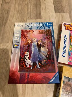 Puzzle Barbie Frozen Elsa Trolls a další - 2