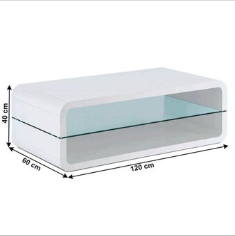 Konferenční stůl - stolek - 2