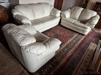 Kožená sedací souprava 3+2+1,5834 - 2