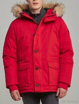 BUNDA GANT D2. WINTER PARKA EQUESTRIAN RED - 2