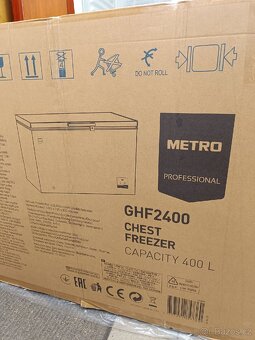 Nový pultový mrazák METRO 400 L - 2