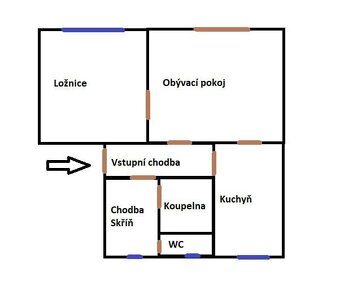 Pronájem bytu Benešov - 2