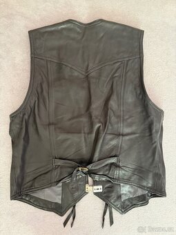 Kožená vesta na motorku - 2