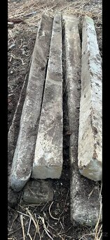 Betonové plotové sloupky - 2