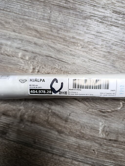 HJÄLPA lišty + šatní tyč - 2