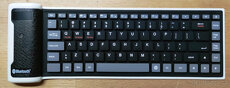 87 Keys Universal Foldable Wireless Soft Silicone Keyboard f - 2