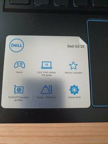 Herni notebook Dell G3 - 2