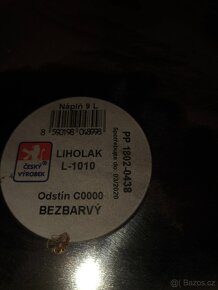 Lihový lak L1010 - 2
