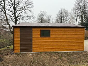 Moderní plechová garáž 5x6 - 2
