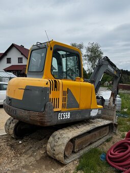 Pásový bagr Volvo EC55B - 2
