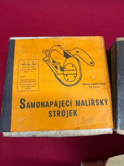 Malířské válečky strojek starý malířský váleček - 2