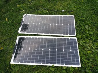 2x nový flexibilní solární panel 80W včetně kabelů - 2