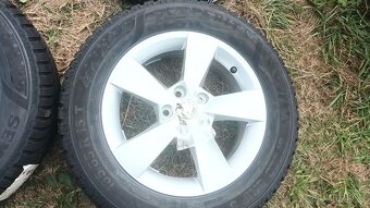 Fabia IV originální disky 6VA601025 185/65 r15 zimní 5,5 j 1 - 2