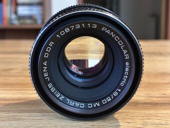 Carl Zeiss Jena Pancolar 50 mm f1.8 electric "Green MC" - 2