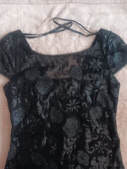 Calvin Klein luxusní černé šaty,vel.36/38 - 2