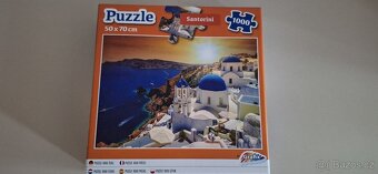 Puzzle Santorini 50x70cm 1000 dílků - 2