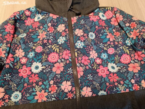 Nový softchelový zimní kabát UNUO, vel. 140/146 - 2