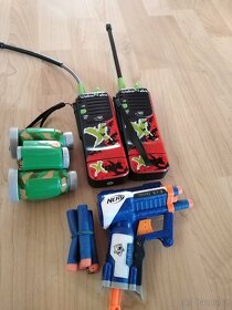 hračky pro kluky - nerfky, vysílačky, auta, prak - 2