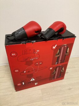 Dětský boxovací pytel Decathlon + rukavice v barvě - 2