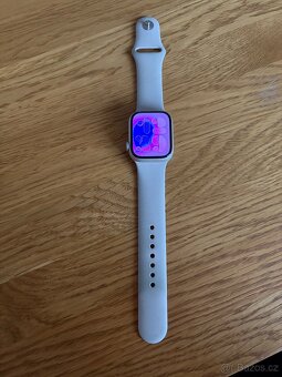 Apple Watch 8 41mm Starlight + 2 řemínky - 2
