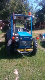 Malotraktor domácí výroby Škoda 1202 - 2