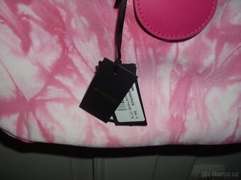 Kabelka PINKO HOBO MINI CANVAS PINK - NOVÁ - 2