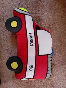 Polštářek hasičské auto - 2