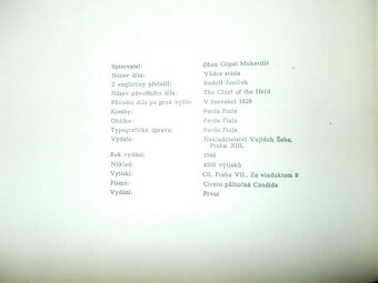 Vůdce stáda kniha r. 1929 - 2