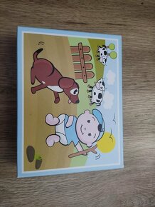 kostky dřevěné, 2 sady - 2