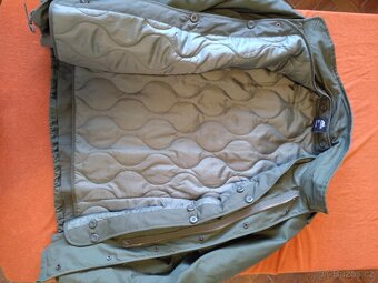 BUNDA PARKA M65 HELIKON TEX OLIVE L v.č. VLOŽKY - 2