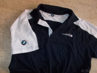 PÁNSKÉ TRIKO/POLOKOŠILE ZN BMW V.XL 100% STAV - 2