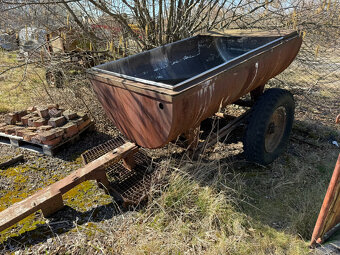 Vozík - káď za traktor - 2