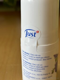 JUST Deo roll-on alpský len 50ml | Přírodní Deodorant - 2