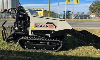 dumper, nakládací dumper, pásový dumper, železný kůň - 2