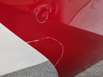 MERCEDES TŘÍDA A w176 PRAVÉ ZADNÍ DVEŘE ČERVENÉ - 2