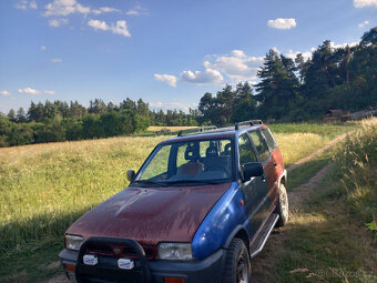 Prodám Nissan Terrano II 2.7 TD, 74 kW, r.v. 1996 – 7 míst - 2