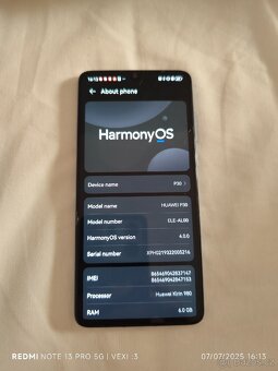 Huawei P30(ELE-AL00) Čínská Verze HARMONYOS - 2