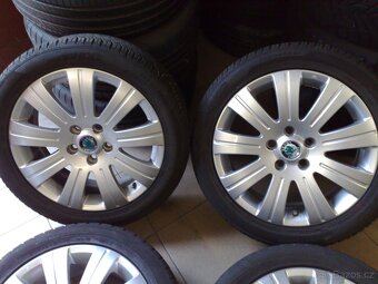 alu kola 5x112 r17 škoda 205/50r17 - 2